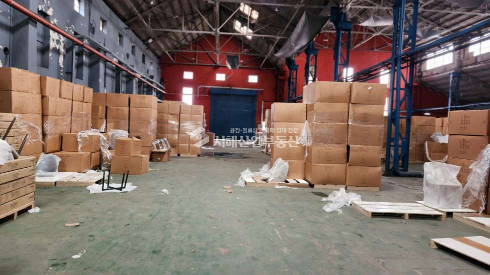 인천 제물포구 화수동 4동 물류창고 1층700평, 층고7m, 평당23000원, 관리비없음 월세 매물번호 10372 사진 3