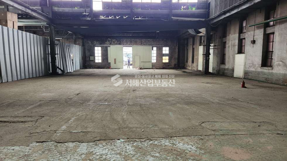 인천 제물포구 화수동 5,2동동 물류창고 1층250평, 층고7m, 40피트컨테이너 진입, 저렴한임대료,즉시입주 월세 매물번호 10396 사진 3