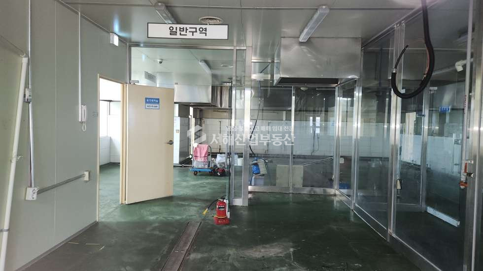 인천 부평구 청천동 식품공장, 냉동냉장시설, 도시가스, 2층149평, 3층122평, 시설비 무 월세 매물번호 10474 사진 1