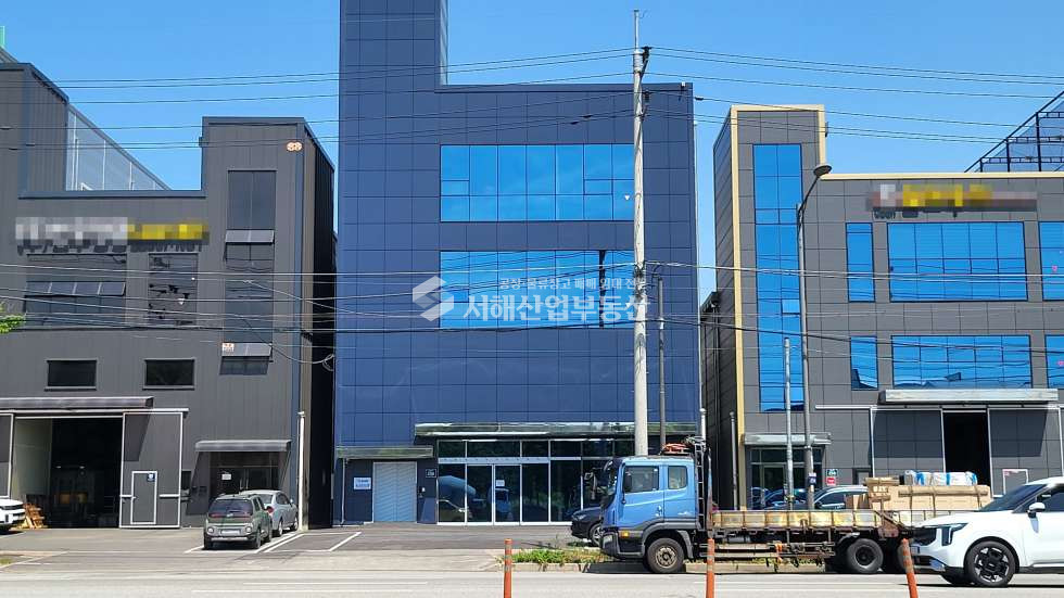 인천 서해구 석남동 8차선대로접, 대지200평, 1층138평, 2층138평 ,3층124평 옥상평스라브 매매 매물번호 10165 사진 1