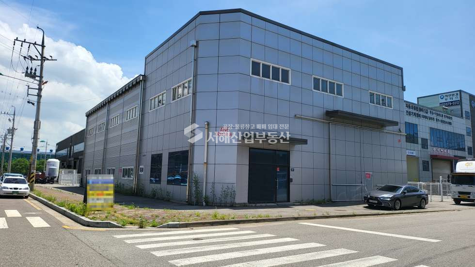 인천 서해구 원창동 A동 원창동 야드 넓은 물류창고, 대지 650평, 창고 176평, 야드 450평, 20m×12m 코너접 매매 매물번호 10190 사진 1
