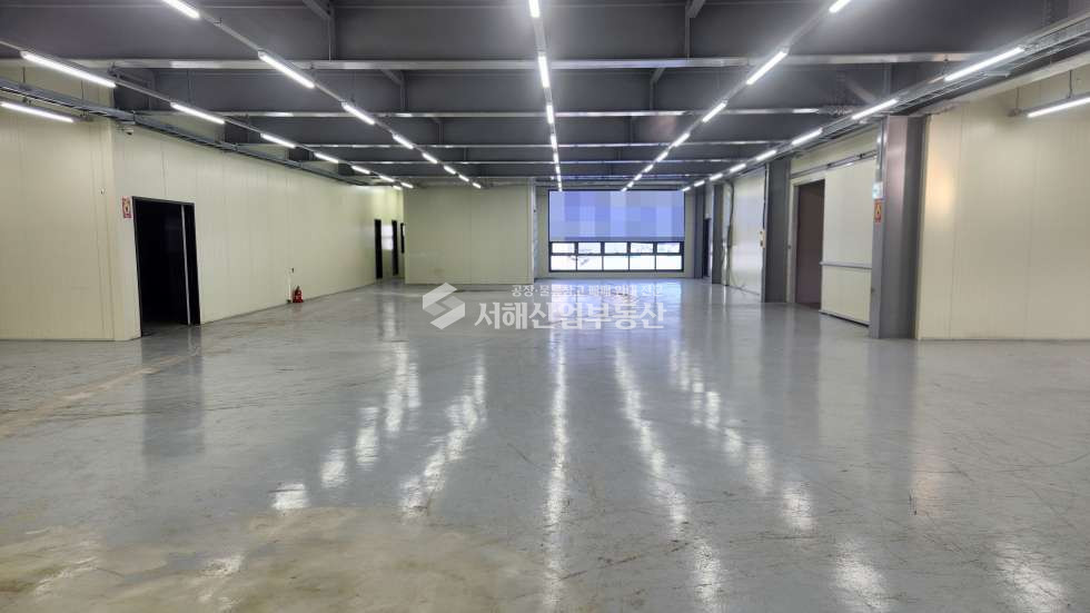 인천 서해구 석남동 창고 및 공장임대, 2층186평, 전용화물리프트, 옥상평스라브, 즉시입주 월세 매물번호 10477 사진 1