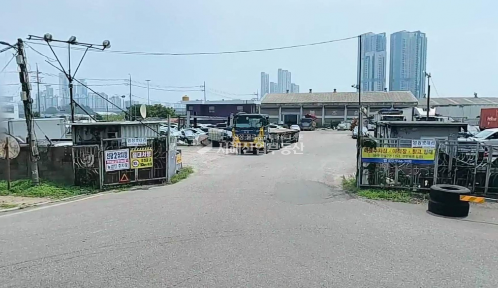 인천 제물포구 항동7가 인천항 인근 나대지 임대평수150평, 40피트 컨테이너 진입 원활 월세 매물번호 10533 사진 1