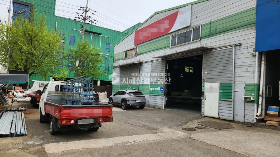 인천 서해구 가좌동 가동 8차선도로접 단독공장 1층118평, 2층31평, 동력50k, 광고효과 월세 매물번호 10600 사진 1