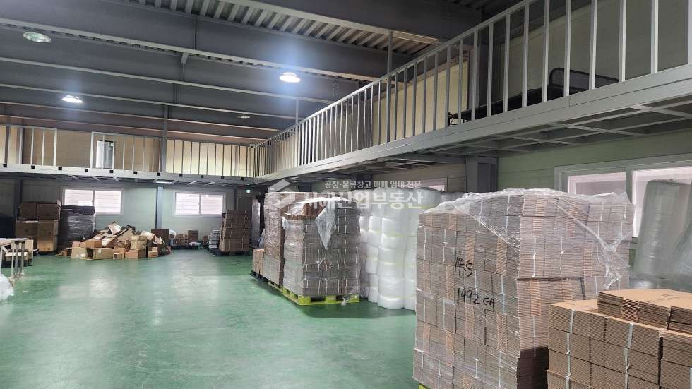 인천 서해구 원창동 창고 및 공장 1층117평, 2층117평, 화물승강기, 깨끗한 건물 월세 매물번호 10602 사진 1