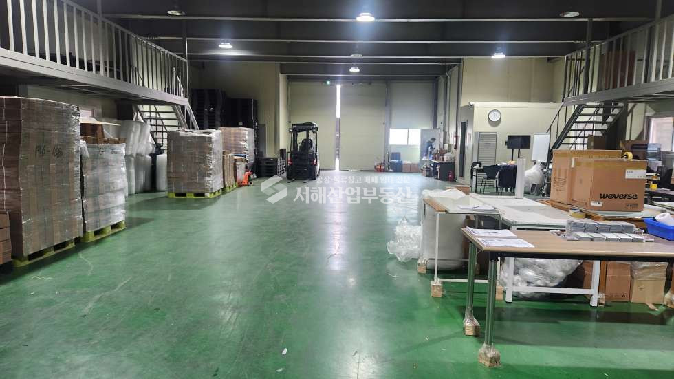 인천 서해구 원창동 창고 및 공장 1층117평, 2층117평, 화물승강기, 깨끗한 건물 월세 매물번호 10602 사진 3
