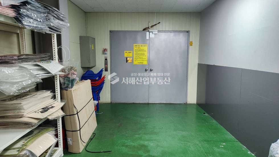 인천 서해구 원창동 창고 및 공장 1층117평, 2층117평, 화물승강기, 깨끗한 건물 월세 매물번호 10602 사진 5