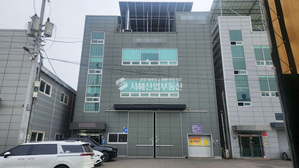 인천 서해구 원창동 물류창고 대지170평, 건물350평-3층건물, 10m도로-컨테이너진입, 옥상태양열발전소 매매 매물번호 10603 사진 1