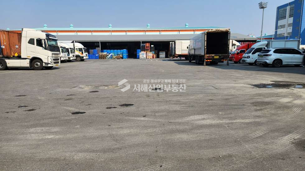 인천 검단구 오류동 북청라 ic인근 물류창고 1층1690평, 무기둥, 도크, 케노피, 넓은야드 월세 매물번호 10490 사진 1