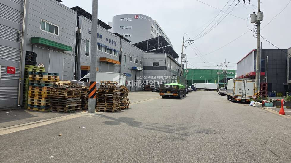 인천 서해구 원창동 3동 단독물류창고 대지175평, 1층123평, 2층19평, 40피트컨테이너진입, 월세 매물번호 10616 사진 3