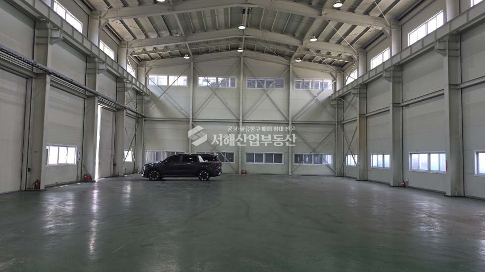 인천 서해구 석남동 A동 물류창고 및 공장, 2개동-1층376평, 층고10m, 40피트진입 및 상하차 원활, 월세 매물번호 10558 사진 5