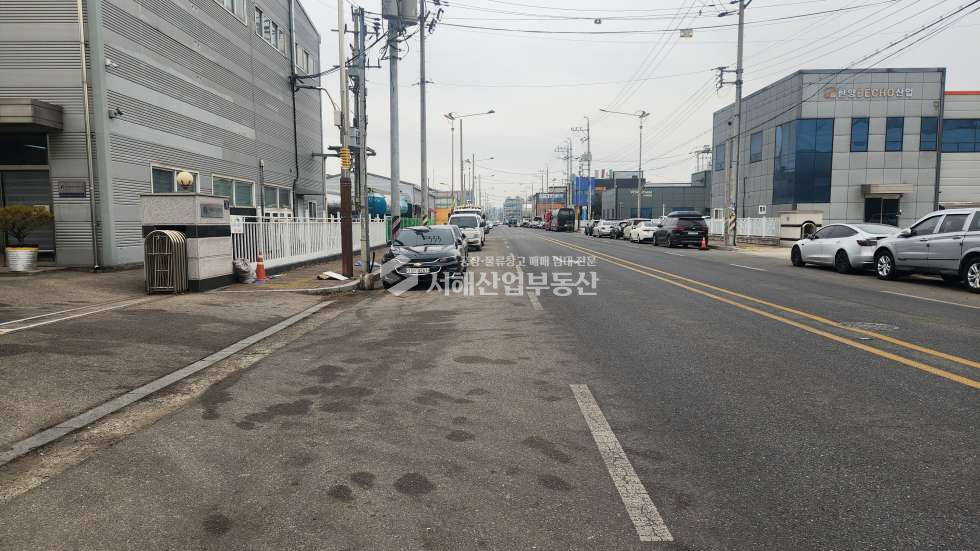 인천 서해구 석남동 A동 물류창고 및 공장, 2개동-1층376평, 층고10m, 40피트진입 및 상하차 원활, 월세 매물번호 10558 사진 8