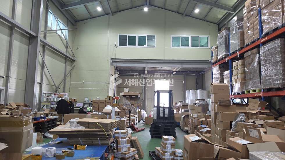 인천 서해구 석남동 2동 실사잔참조, 창고, 1층83평, 2층19평, 층고8m, 사무실에어컨 월세 매물번호 10622 사진 4