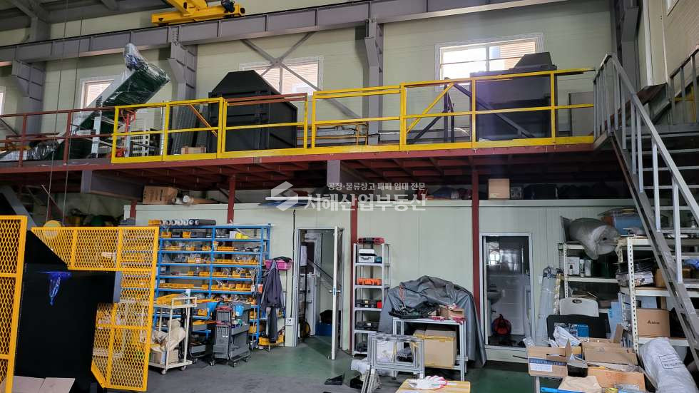 인천 서해구 가좌동 1동 가좌ic인접한 공장, 대지207평, 건물145평, 3톤호이스트, 전면이 긴 건물 매매 매물번호 10198 사진 3