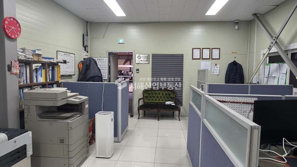 인천 서해구 가좌동 1동 가좌ic인접한 공장, 대지207평, 건물145평, 3톤호이스트, 전면이 긴 건물 매매 매물번호 10198 사진 6