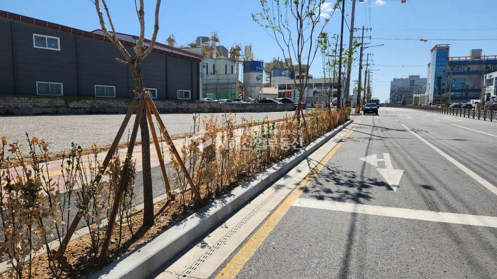 인천 서해구 원창동 나대지, 256평, 4차선도로접, 바닥잡석, 즉시입주, 업종제한 없음 월세 매물번호 10620 사진 5