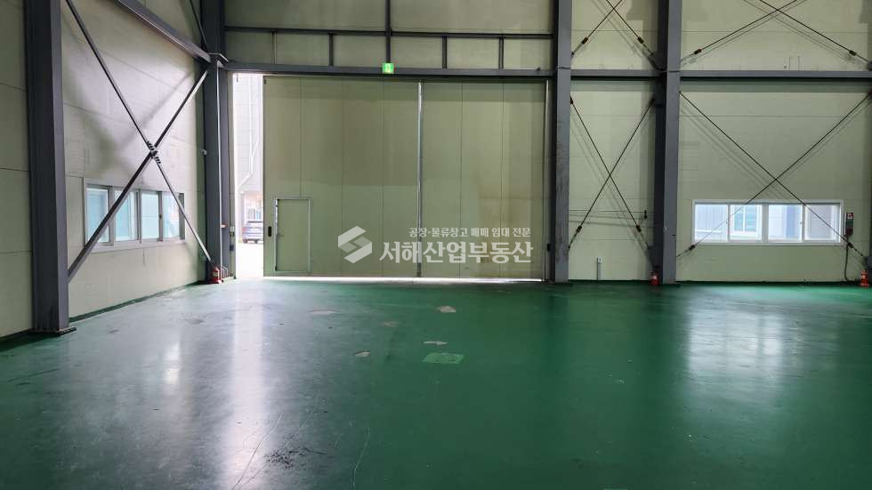 인천 서해구 석남동 B동 전용물류창고 1층247평, 사무실40평, 층고11m, 넓은야드, 40피트컨테이너 월세 매물번호 10439 사진 4