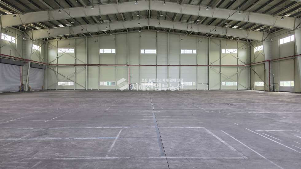 인천 서해구 원창동 단독물류창고, 대지1556평, 건물1091평, 도크식구조, 전동도어, 야드420평, 즉시입주 월세 매물번호 10646 사진 3