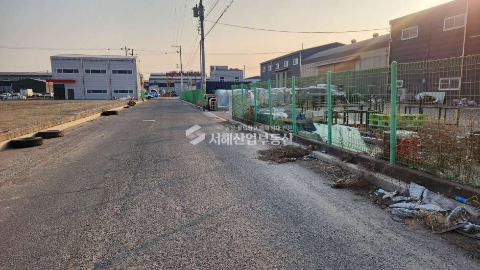 인천 검단구 백석동 단독물류창고, 대지470평, 1층100평 ,가설천막90평, 야드250평, 대형차진입원활 월세 매물번호 10549 사진 6