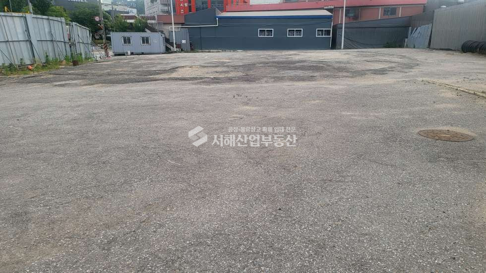 인천 부평구 청천동 부평청천동 나대지, 500평, 10m도로접, 바닥콘크리트, 즉시입주 월세 매물번호 10152 사진 1