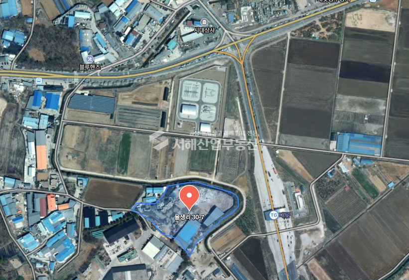 경기 김포시 대곶면 율생리 1동 대곶ic 인접한 나대지, 4649평, 바닥콘크리트포장, 즉시입주 월세 매물번호 10192 사진 8