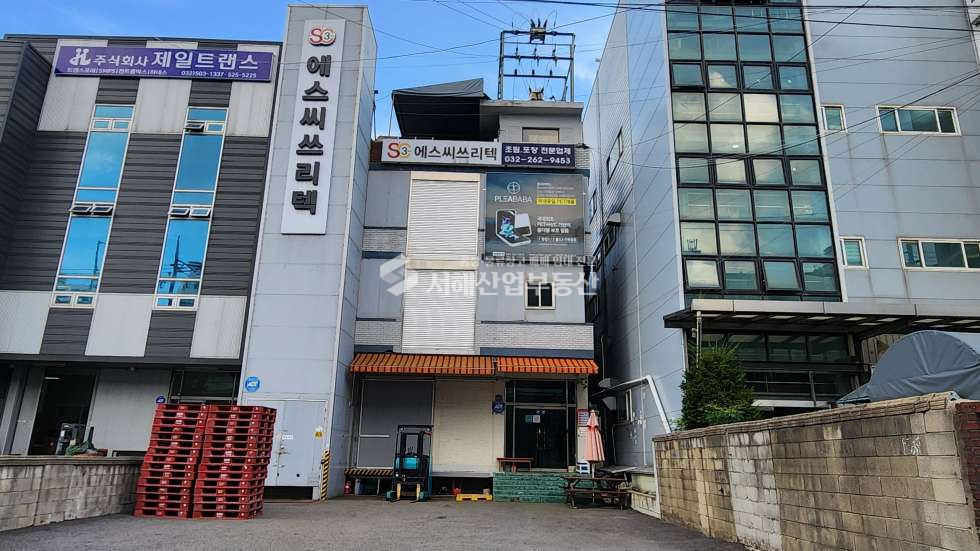 인천 부평구 청천동 부평ic 인접한 공장 대지161평, 건물299평-3층 건물, 매매 매물번호 10245 사진 1